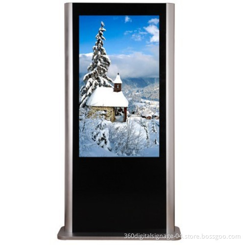 47'' Flooring Standing Network Version Advertising Displayer